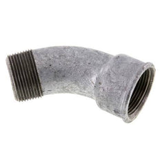 Raccord coudé 45deg R1 1/4'' Mâle x Rp1 1/4'' Femelle Fonte 25bar (351.25psi)