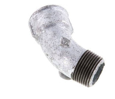 Raccord coudé 45deg R1'' Mâle x Rp1'' Femelle Fonte 25bar (351.25psi)