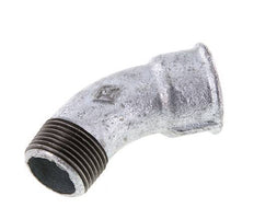 Raccord coudé 45deg R1'' Mâle x Rp1'' Femelle Fonte 25bar (351.25psi)