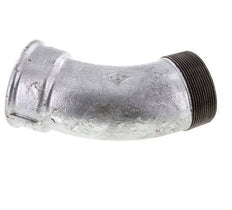 Raccord coudé 45deg R2 1/2'' Mâle x Rp2 1/2'' Femelle Fonte 25bar (351.25psi)