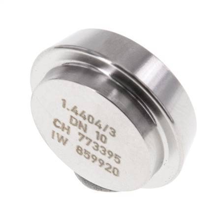 Embout 22mm Buse conique DN 10 Acier inoxydable DIN 11851