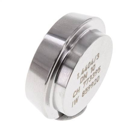 Embout 22mm Buse conique DN 10 Acier inoxydable DIN 11851