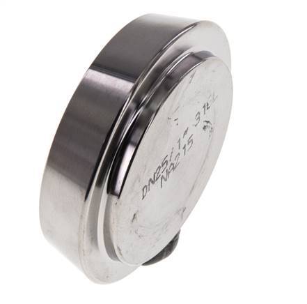 Embout 44mm Buse conique DN 25 Acier inoxydable DIN 11851