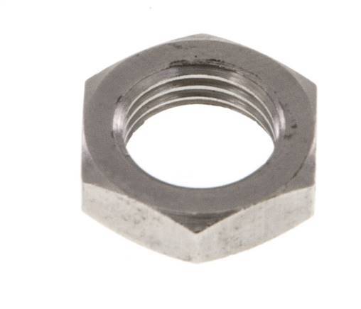 Lock Nut M10 Nickel-plated Brass [10 Pieces]