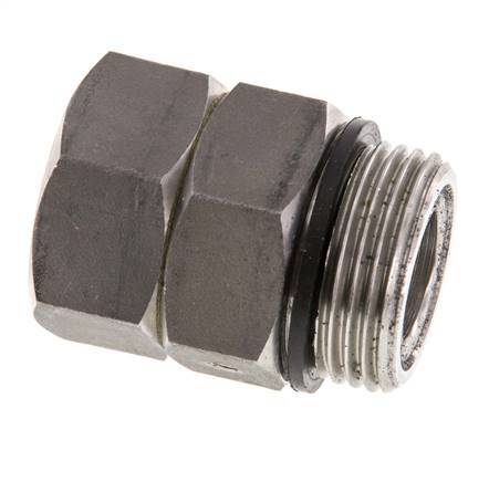 Joint Tournant G1'' Femelle x Mâle Eau Chaude Acier Inoxydable FKM 30bar (421.5psi)