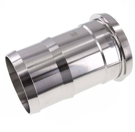 Raccord sanitaire (laitier) Cône de 121 mm x pilier de tuyau de 4 pouces (100 mm) Acier inoxydable