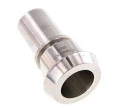 DIN 11851 Raccord sanitaire (laitier) Cône de 44 mm x pilier de tuyau de 1 pouce (25 mm) Collier de sécurité en acier inoxydable