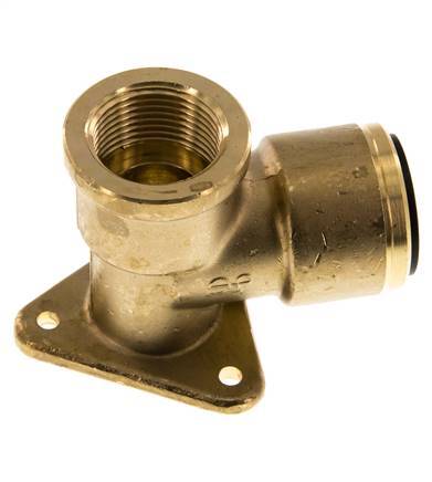 Prise murale G3/4'' Femelle x 22 mm Push-in Laiton 16bar (224.8psi)