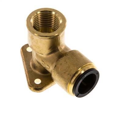 Prise murale G1/2'' femelle x 15 mm Push-in Laiton 16bar (224.8psi)