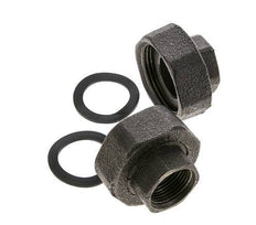 Raccord de pompe Rp3/4'' x G 1 1/4 pouce Fonte Joint plat NBR 20bar (281.0psi)