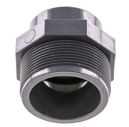 Reducing Ring Rp1 1/4'' Female x G2'' Male PVC-U 16bar (224.8psi) EN 1452-3 [2 Pieces]