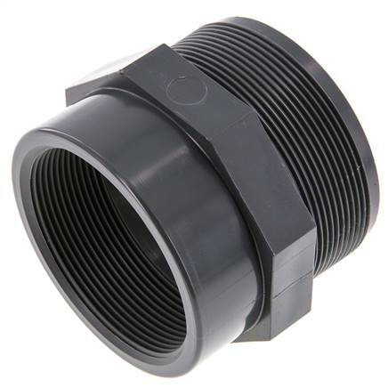 Bague de réduction Rp2 1/2'' Femelle x G3'' Mâle PVC-U 16bar (224.8psi) EN 1452-3