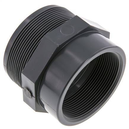 Bague de réduction Rp2 1/2'' Femelle x G3'' Mâle PVC-U 16bar (224.8psi) EN 1452-3