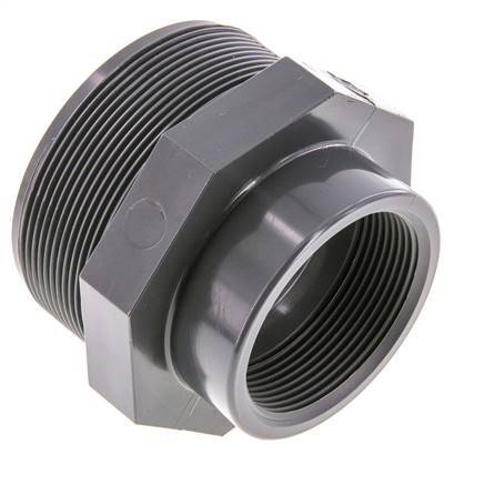 Bague de réduction Rp2'' femelle x G3'' mâle PVC-U 16bar (224.8psi) EN 1452-3