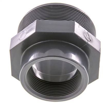 Bague de réduction Rp2'' femelle x G3'' mâle PVC-U 16bar (224.8psi) EN 1452-3