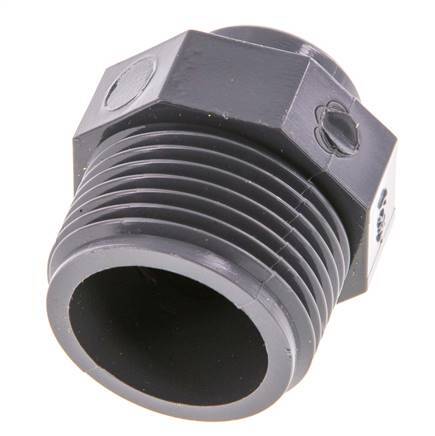 Reducing Ring Rp3/8'' Female x G1'' Male PVC-U 16bar (224.8psi) EN 1452-3 [5 Pieces]
