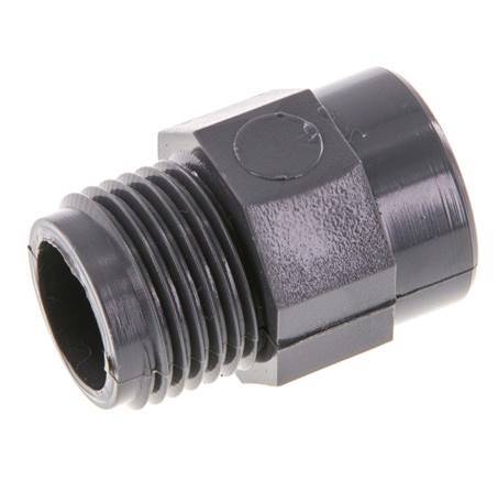 Reducing Ring Rp3/8'' Female x G1/2'' Male PVC-U 16bar (224.8psi) EN 1452-3 [5 Pieces]