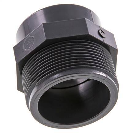 Reducing Ring Rp1 1/2'' Female x G2'' Male PVC-U 16bar (224.8psi) EN 1452-3 [2 Pieces]