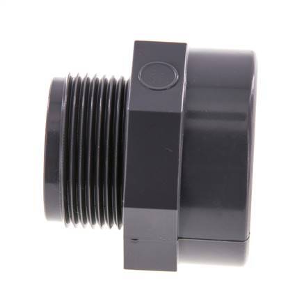 Reducing Adapter G1 1/4'' Male x Rp1 1/2'' Female PVC-U 16bar (224.8psi) EN 1452-3 [2 Pieces]