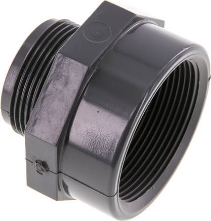 Adaptateur réducteur G1 1/2'' mâle x Rp2'' femelle PVC-U 16bar (224.8psi) EN 1452-3 [2 Pièces].