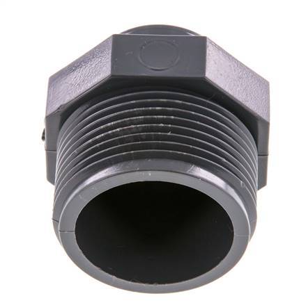 Reducing Ring Rp1/2'' Female x G1 1/4'' Male PVC-U 16bar (224.8psi) EN 1452-3 [2 Pieces]