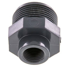 Reducing Ring Rp1/2'' Female x G1 1/4'' Male PVC-U 16bar (224.8psi) EN 1452-3 [2 Pieces]