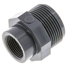 Reducing Ring Rp3/4'' Female x G1 1/4'' Male PVC-U 16bar (224.8psi) EN 1452-3 [2 Pieces]