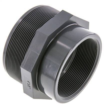 Bague de réduction Rp3'' femelle x G4'' mâle PVC-U 16bar (224.8psi) EN 1452-3
