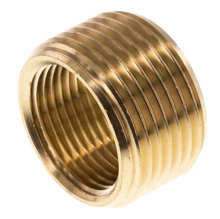 Reducing Ring G3/4'' Female x G1'' Male Brass 80bar (1124.0psi) [2 Pieces]