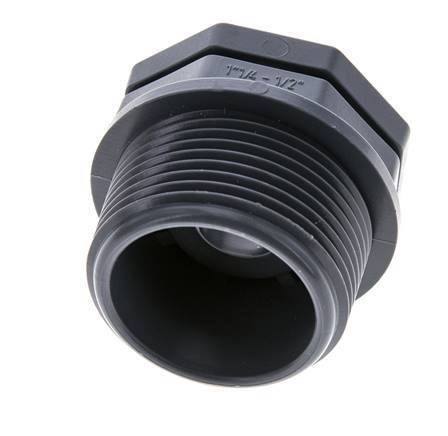 Bague De Réduction G1/2'' Femelle x G1 1/4'' Mâle Polypropylène (pp) 10bar (140.5psi) FDA 46mm Hex