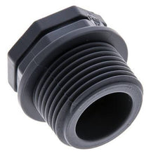 Reducing Ring G1/2'' Female x G1'' Male Polypropylene (pp) 10bar (140.5psi) FDA 36mm Hex [2 Pieces]