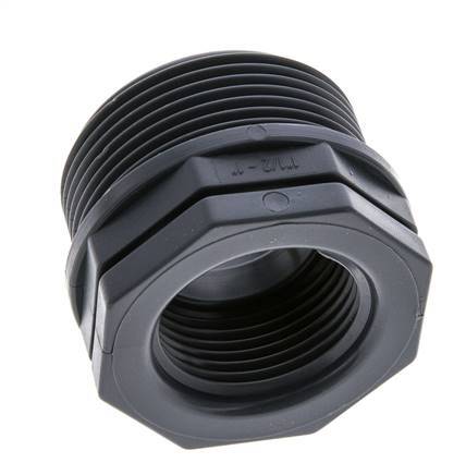Bague De Réduction G1'' Femelle x G1 1/2'' Mâle Polypropylène (pp) 10bar (140.5psi) FDA 50mm Hex