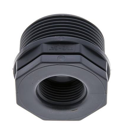 Bague De Réduction G3/4'' Femelle x G1 1/2'' Mâle Polypropylène (pp) 10bar (140.5psi) FDA 50mm Hex