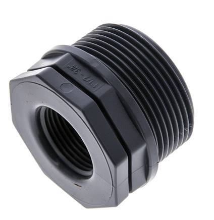 Bague De Réduction G3/4'' Femelle x G1 1/2'' Mâle Polypropylène (pp) 10bar (140.5psi) FDA 50mm Hex