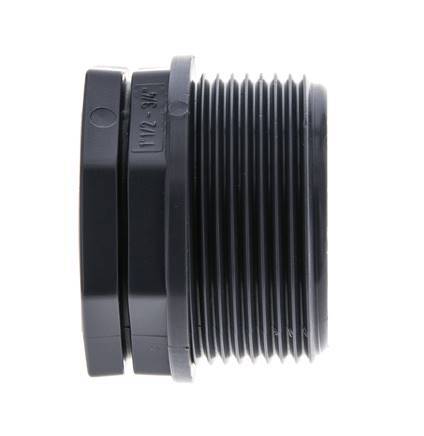 Bague De Réduction G3/4'' Femelle x G1 1/2'' Mâle Polypropylène (pp) 10bar (140.5psi) FDA 50mm Hex