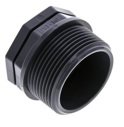 Bague De Réduction G3/4'' Femelle x G1 1/2'' Mâle Polypropylène (pp) 10bar (140.5psi) FDA 50mm Hex