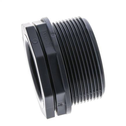 Bague De Réduction G1 1/4'' Femelle x G2'' Mâle Polypropylène (pp) 10bar (140.5psi) FDA 65mm Hex