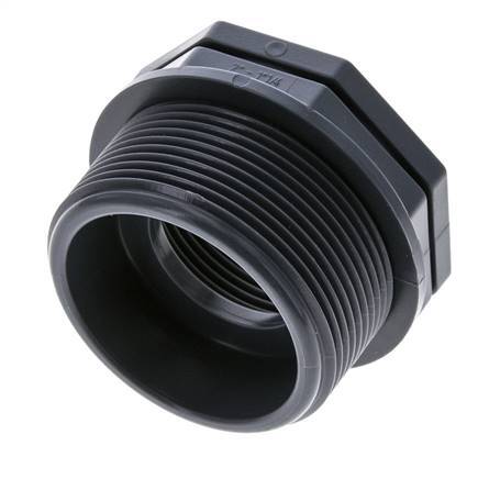 Bague De Réduction G1 1/4'' Femelle x G2'' Mâle Polypropylène (pp) 10bar (140.5psi) FDA 65mm Hex