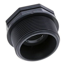 Reducing Ring G1'' Female x G2'' Male Polypropylene (pp) 10bar (140.5psi) FDA 65mm Hex