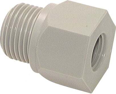 Bague de réduction G1/2'' femelle x G1'' femelle PVDF 10bar (140.5psi) FDA 43mm Hex