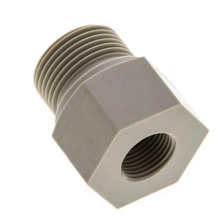 Bague De Réduction G3/8'' Femelle x G3/4'' Mâle Polypropylène (pp) 10bar (140.5psi) FDA 32mm Hex