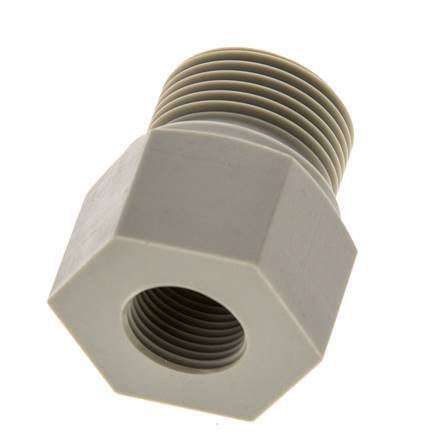 Bague De Réduction G3/8'' Femelle x G3/4'' Mâle Polypropylène (pp) 10bar (140.5psi) FDA 32mm Hex