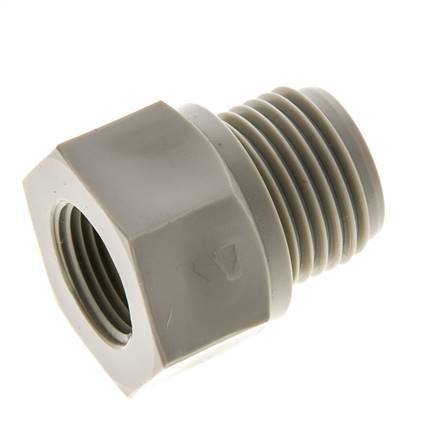 Bague De Réduction G3/8'' Femelle x G1/2'' Mâle Polypropylène (pp) 10bar (140.5psi) FDA 27mm Hex