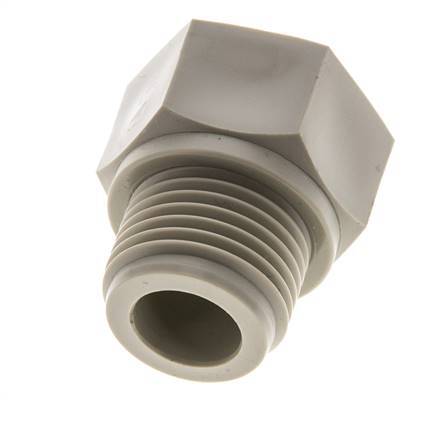 Bague De Réduction G3/8'' Femelle x G1/2'' Mâle Polypropylène (pp) 10bar (140.5psi) FDA 27mm Hex