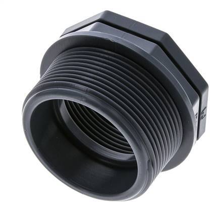 Bague De Réduction G3/4'' Femelle x G1'' Mâle PVDF 10bar (140.5psi) FDA 43mm Hex