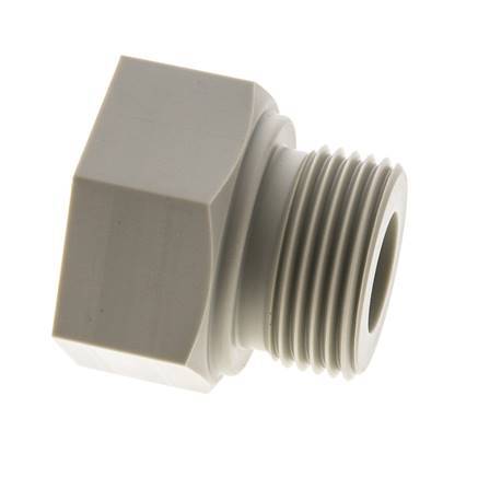 Bague De Réduction G1/2'' Femelle x G1'' Mâle Polypropylène (pp) 10bar (140.5psi) FDA 43mm Hex