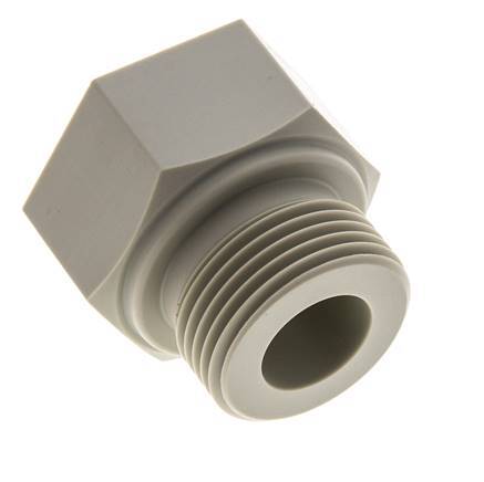 Bague De Réduction G1/2'' Femelle x G1'' Mâle Polypropylène (pp) 10bar (140.5psi) FDA 43mm Hex