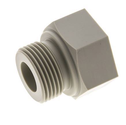 Bague De Réduction G1/2'' Femelle x G1'' Mâle Polypropylène (pp) 10bar (140.5psi) FDA 43mm Hex