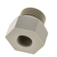 Bague De Réduction G1/2'' Femelle x G1'' Mâle Polypropylène (pp) 10bar (140.5psi) FDA 43mm Hex