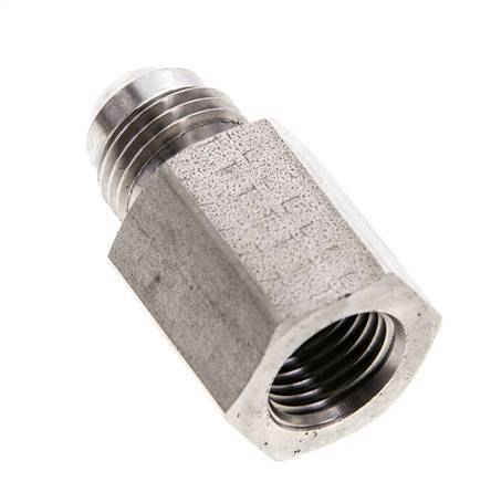 Mamelon réducteur JIC G1/4'' Femelle x UNF 9/16''-18 Mâle Acier inoxydable 275bar (3863.75psi)